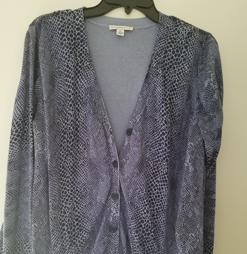Isaac Mizrahi Live Cardigan